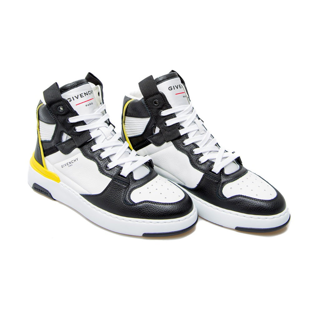 Givenchy Black And White High-top Wing Sneaker - DUBAI ALL STAR