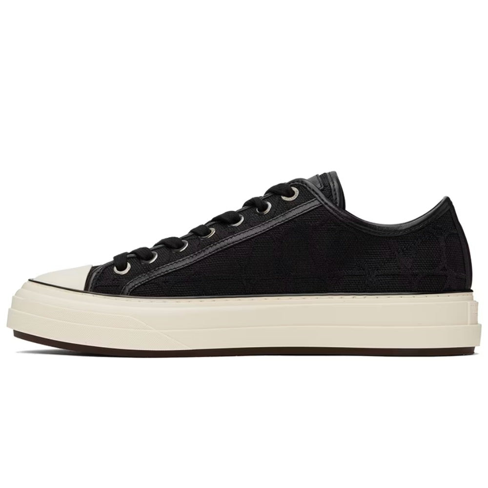 Valentino Garavani Black Totaloop Sneakers - DUBAI ALL STAR