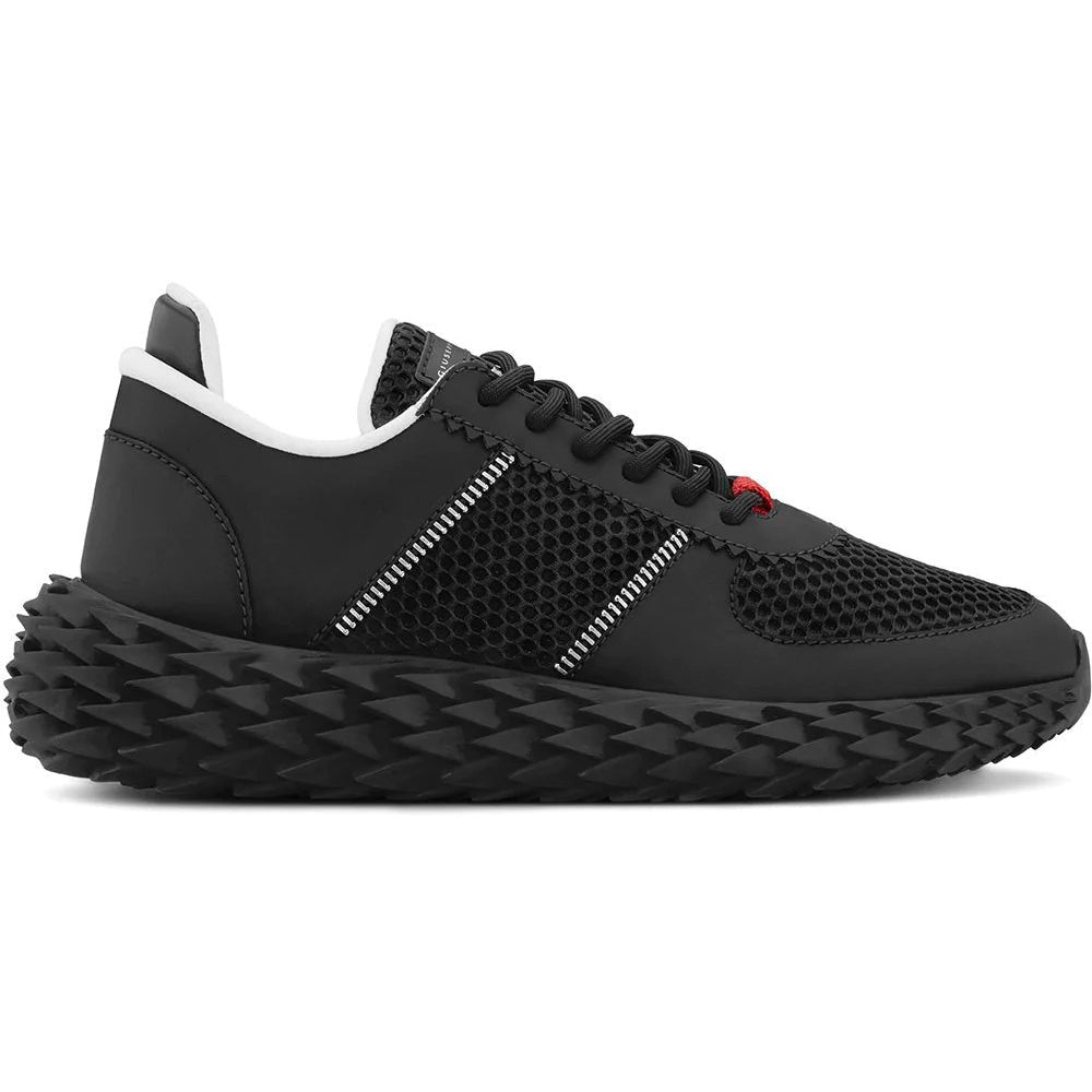 Giuseppe Zanotti low top ridged mesh sneakers - DUBAI ALL STAR