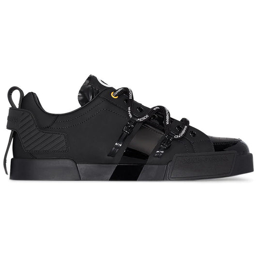 Dolce & Gabbana Portofino Sneakers in Black - DUBAI ALL STAR