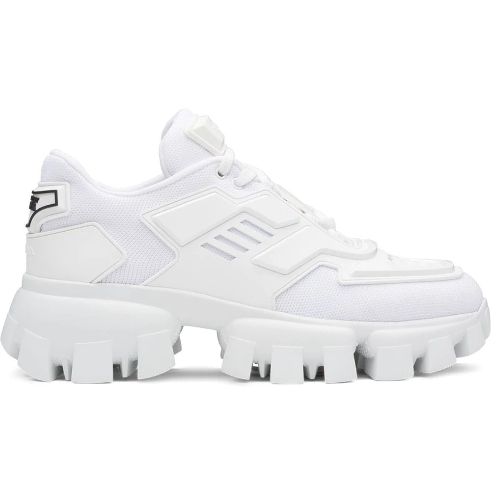 Prada White Cloudbust Thunder sneakers - DUBAI ALL STAR