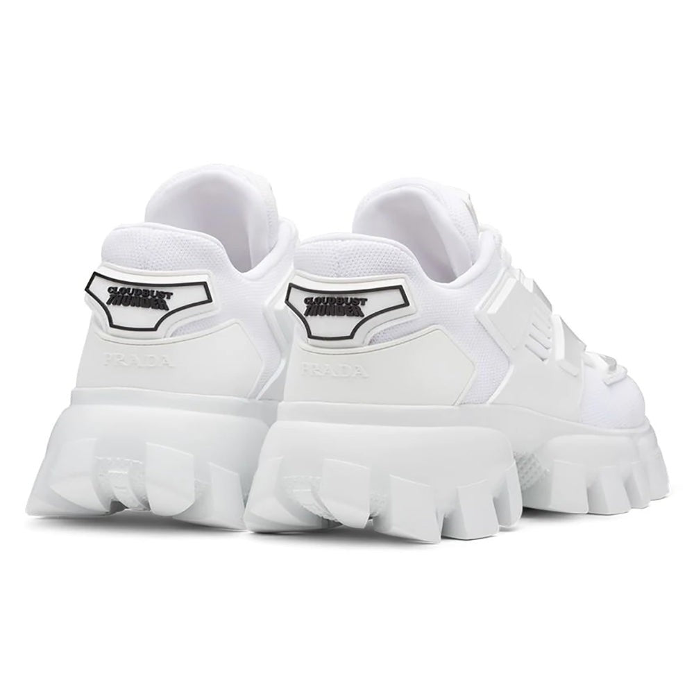 Prada White Cloudbust Thunder sneakers - DUBAI ALL STAR