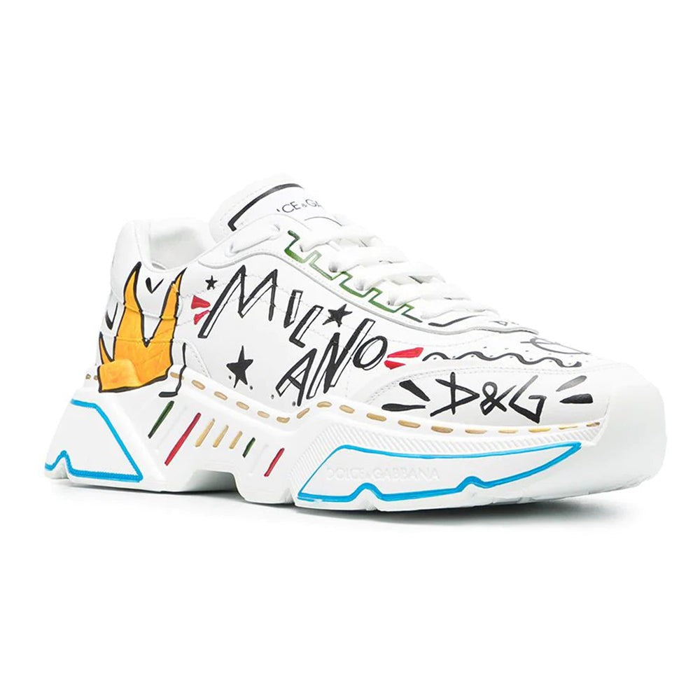 Dolce & Gabbana hand-painted Daymaster sneakers - DUBAI ALL STAR