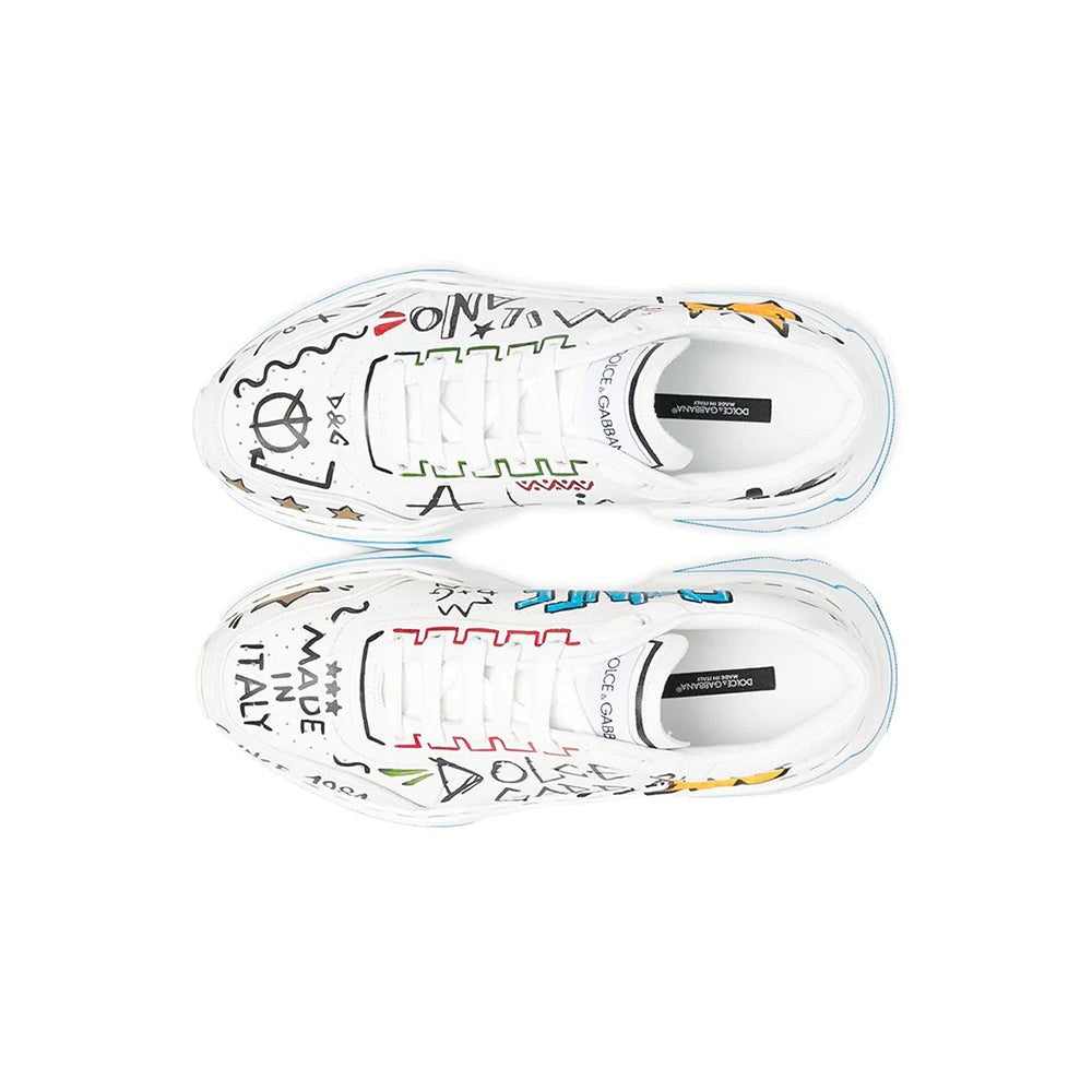 Dolce & Gabbana hand-painted Daymaster sneakers - DUBAI ALL STAR