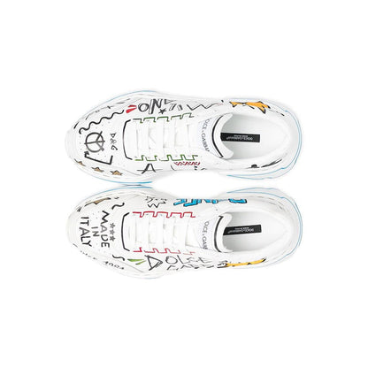 Dolce & Gabbana hand-painted Daymaster sneakers - DUBAI ALL STAR