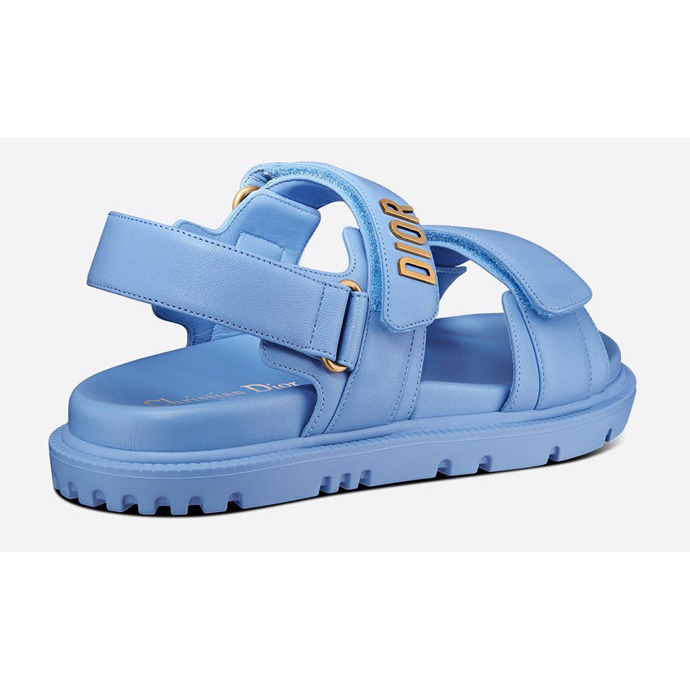 DIOR Sandal "Cornflower Blue Lambskin" - DUBAI ALL STAR