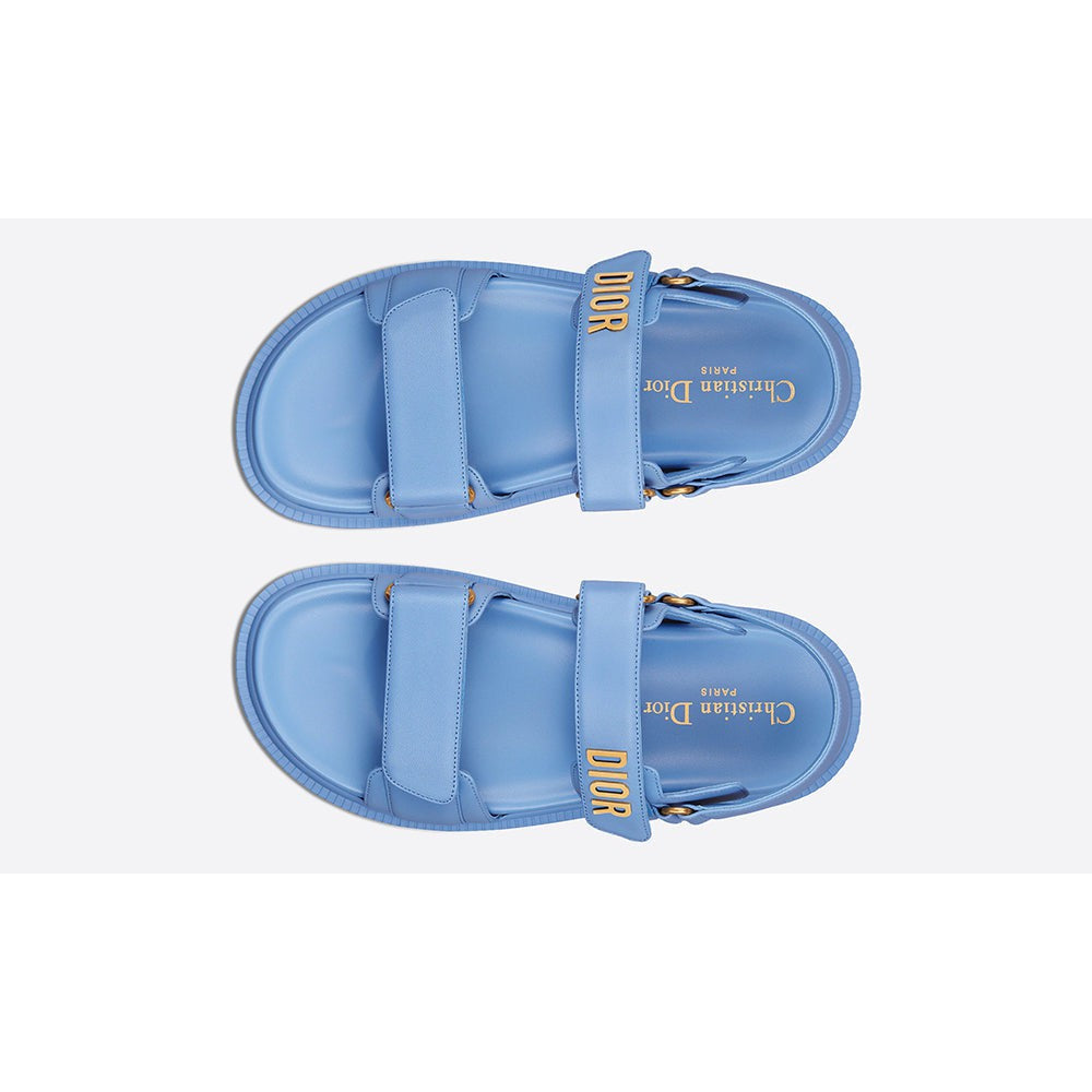 DIOR Sandal "Cornflower Blue Lambskin" - DUBAI ALL STAR