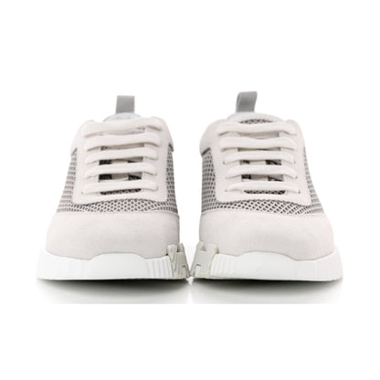 Hermès Air Mesh Suede Goatskin Bouncing  "Gris Lulea White" - DUBAI ALL STAR