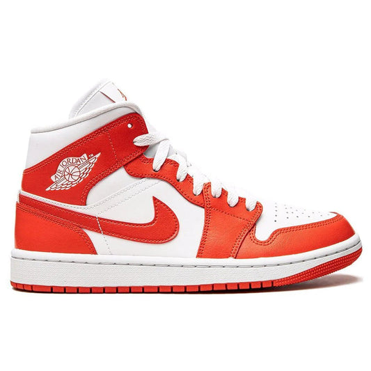 Air Jordan 1 Mid "White Habanero Red" - DUBAI ALL STAR