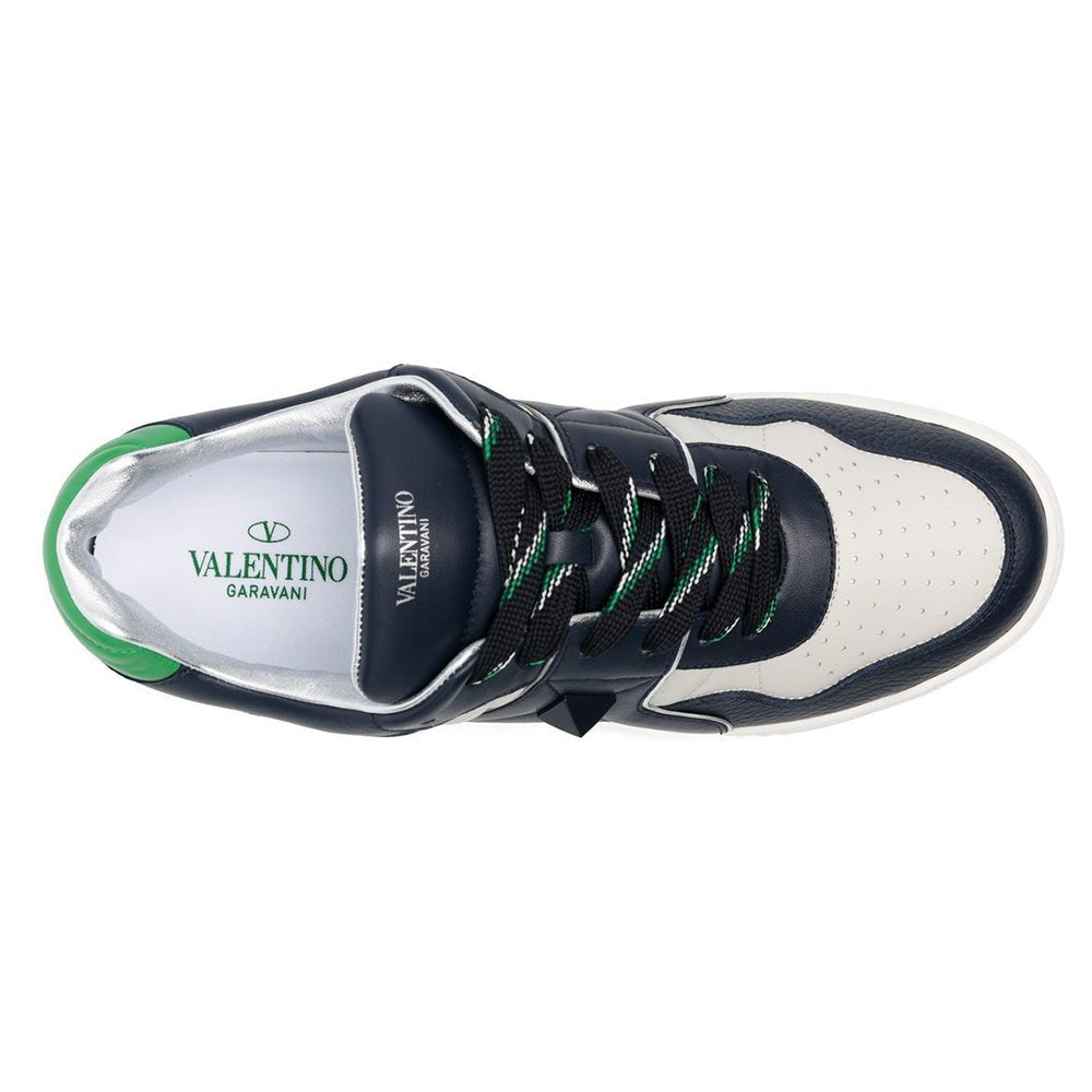 Valentino Garavani panelled low-top sneakers - DUBAI ALL STAR