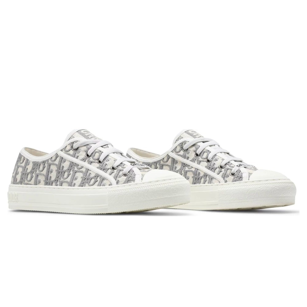 Walk'N'Dior Embroidered Canvas Low 'Grey' - DUBAI ALL STAR