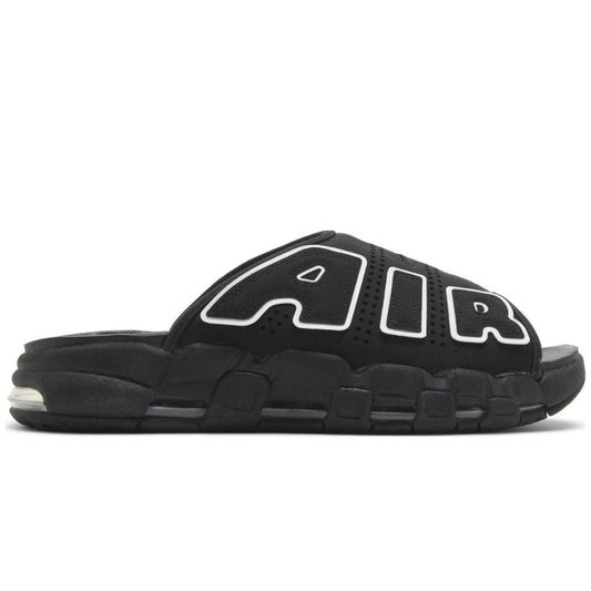 Air More Uptempo Slide ‘Black - Black Sole’ - DUBAI ALL STAR