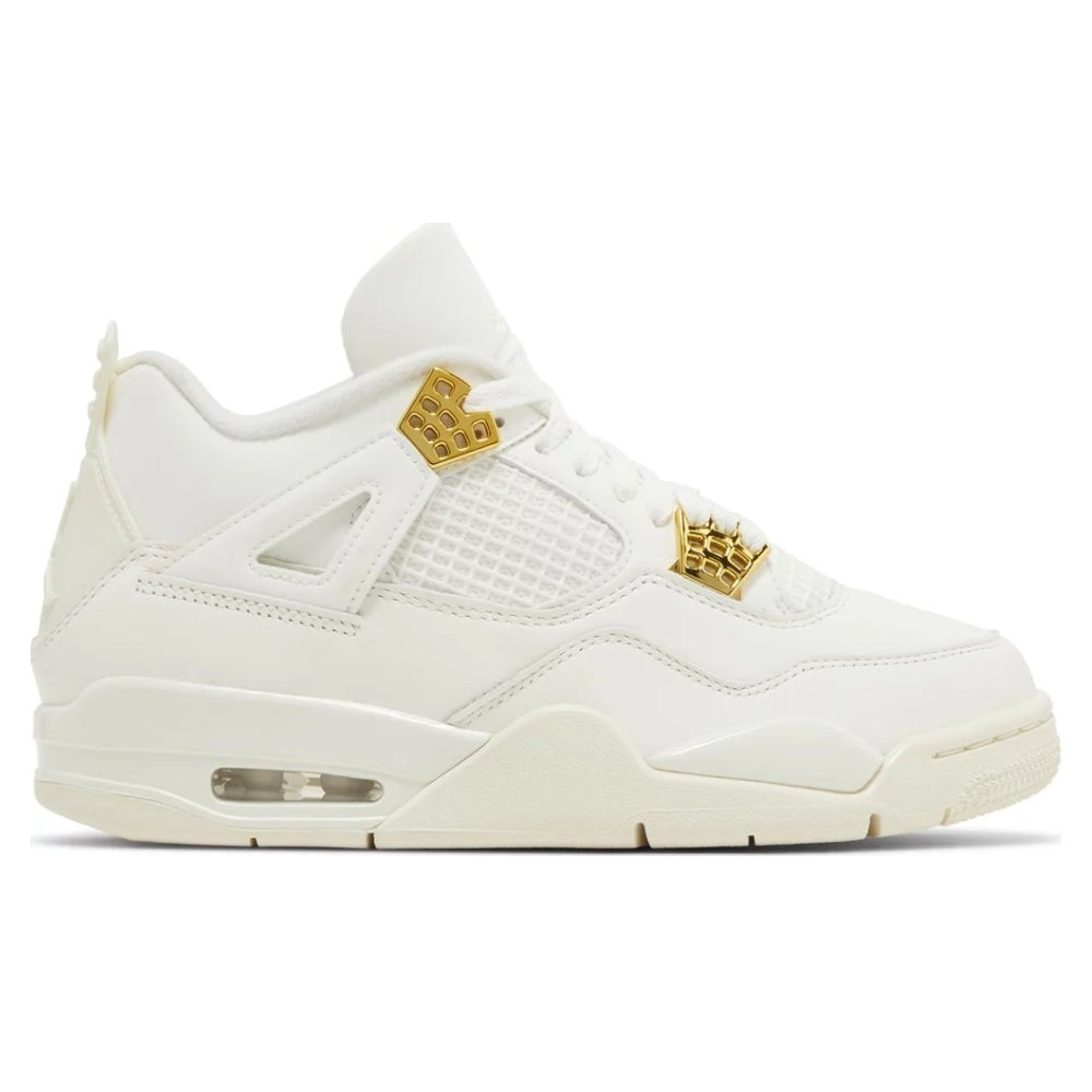 Nike Air Jordan 4 Retro 'Metallic Gold' - DUBAI ALL STAR