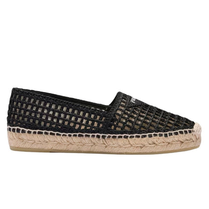 Prada Crochet espadrilles 'Black' - DUBAI ALL STAR