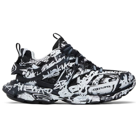 Balenciaga Track Sneaker 'Graffiti - Black White' - DUBAI ALL STAR