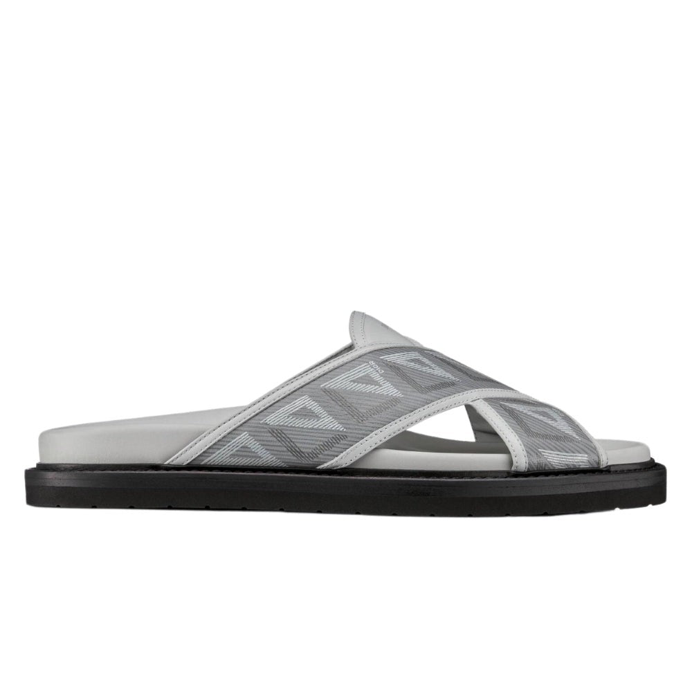 Dior Aqua Sandal 'CD Diamond - Grey' - DUBAI ALL STAR