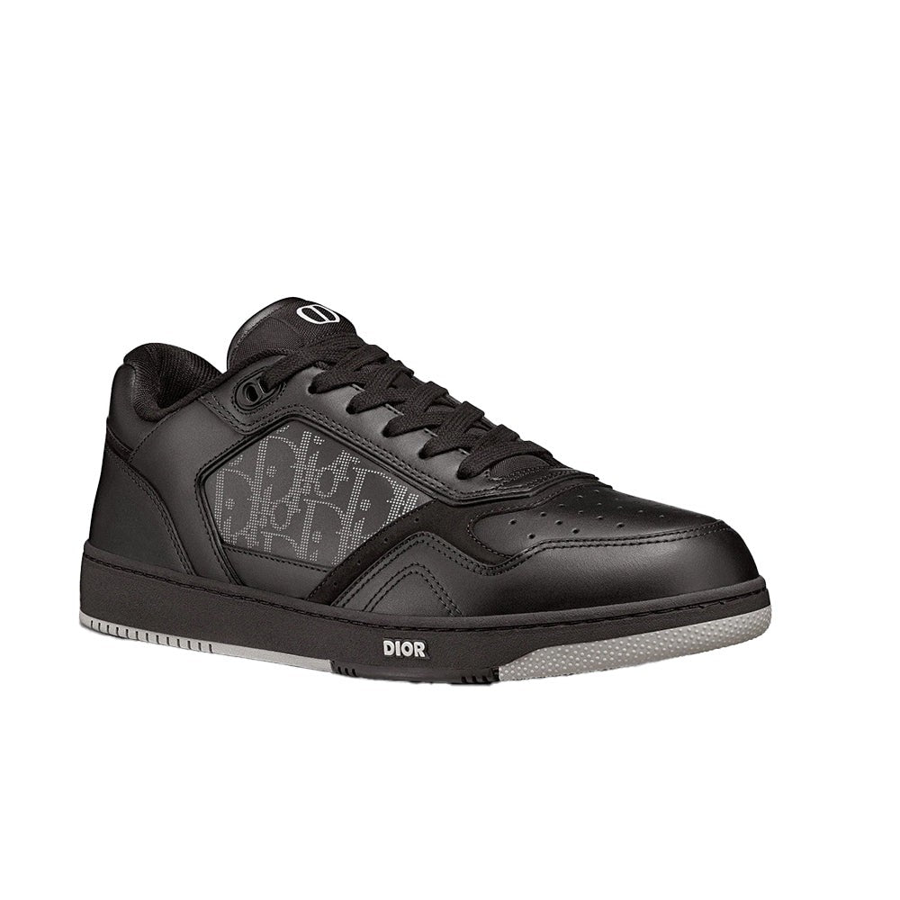 Dior B27 Low Black Dior Oblique Galaxy Leather Grey - DUBAI ALL STAR