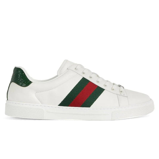 Gucci Ace Leather 'White' - DUBAI ALL STAR