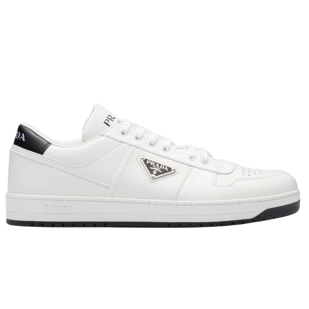 Prada Downtown Leather 'White Black' - DUBAI ALL STAR