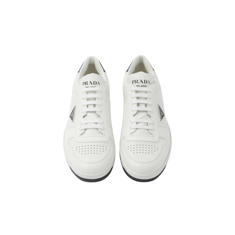 Prada Downtown Leather 'White Black' - DUBAI ALL STAR