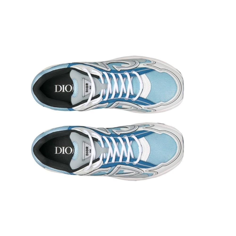 Dior B30 Light Blue Mesh and Blue, Gray and White Technical Fabric - DUBAI ALL STAR