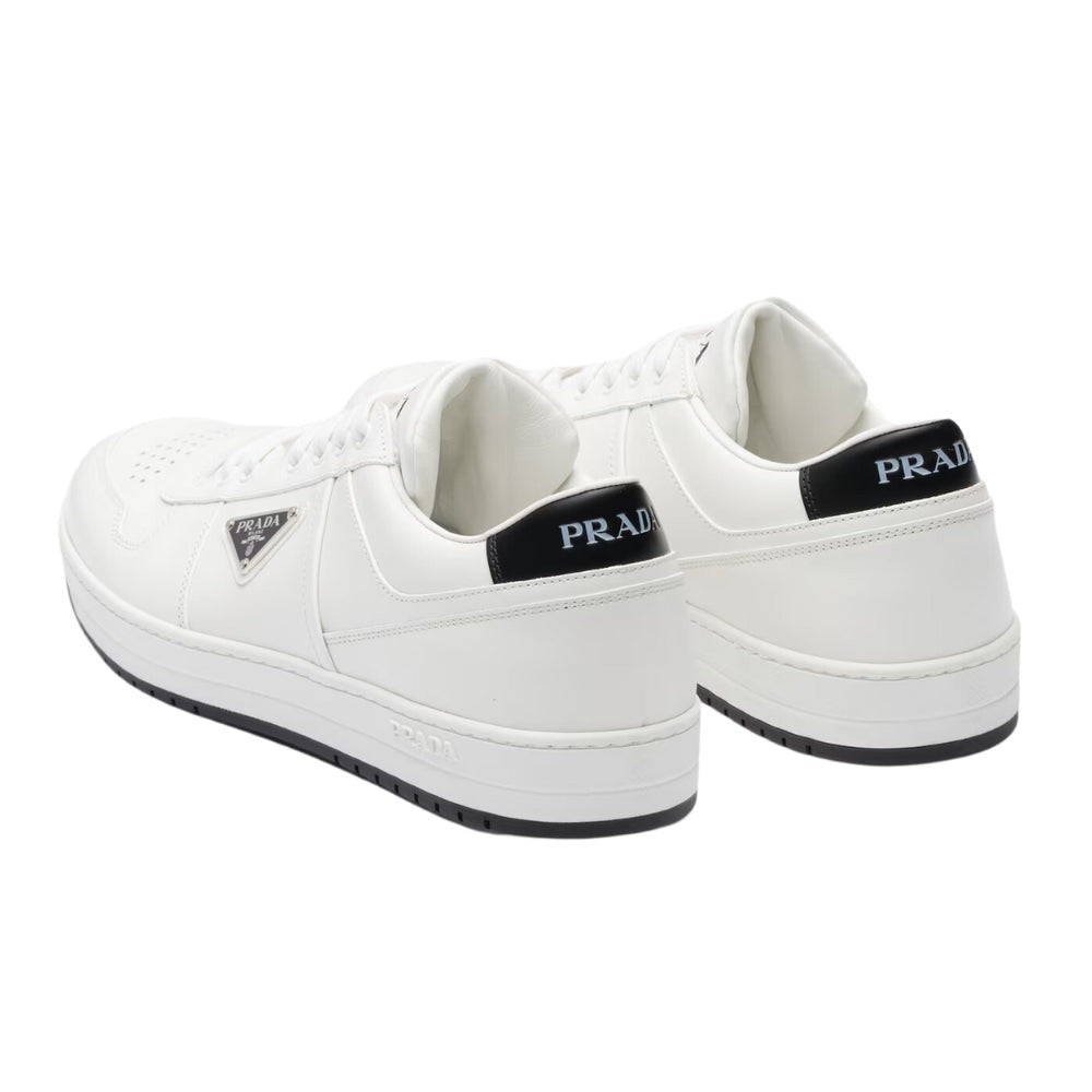 Prada Downtown Leather 'White Black' - DUBAI ALL STAR