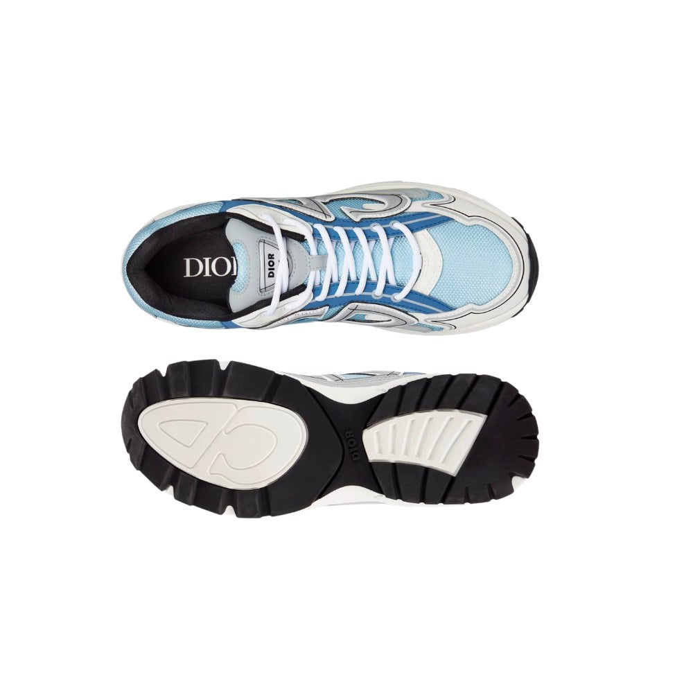 Dior B30 Light Blue Mesh and Blue, Gray and White Technical Fabric - DUBAI ALL STAR