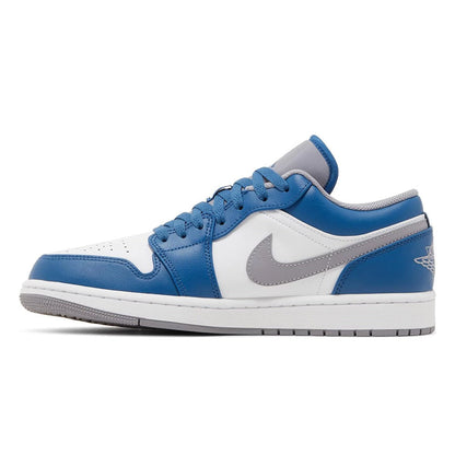 Air Jordan 1 Low 'True Blue Cement' - DUBAI ALL STAR