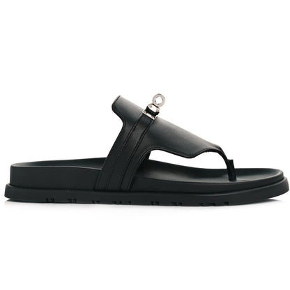 HERMES Empire sandal "Black" - DUBAI ALL STAR