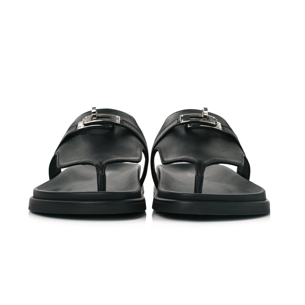 HERMES Empire sandal "Black" - DUBAI ALL STAR