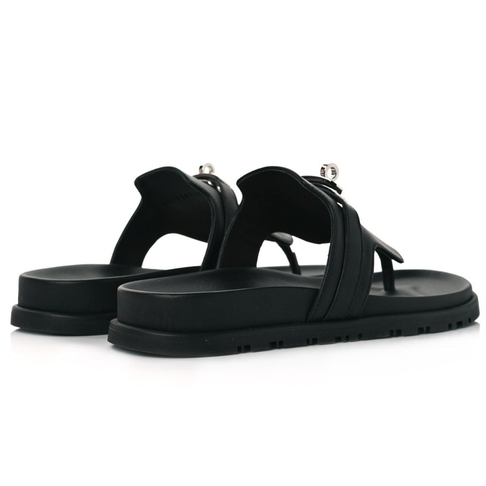 HERMES Empire sandal "Black" - DUBAI ALL STAR