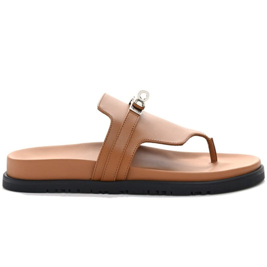 HERMES Empire sandal "Naturel" - DUBAI ALL STAR