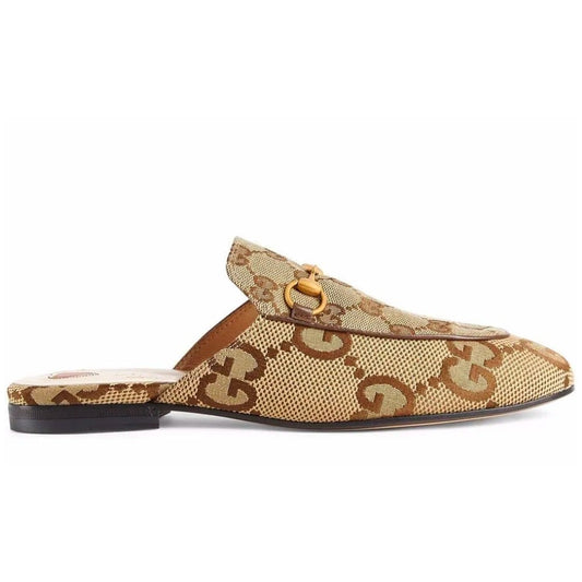 Gucci Princetown monogram mules - DUBAI ALL STAR