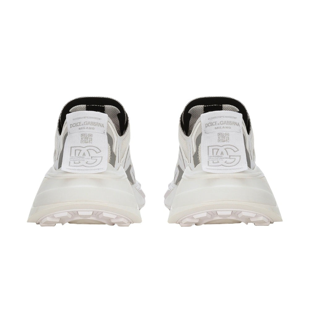 Dolce & Gabbana Technical fabric Fast sneakers 'White' - DUBAI ALL STAR