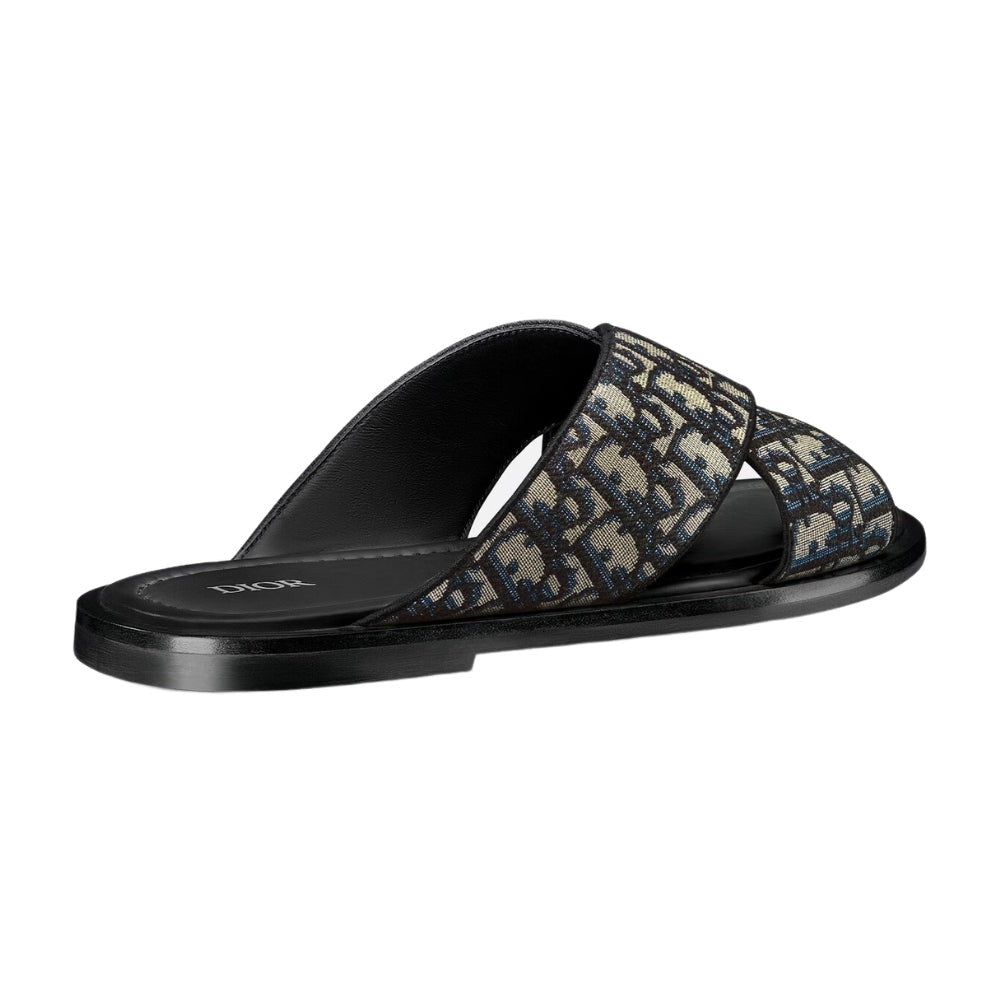 Dior Alias Sandal 'Dior Oblique - Beige Black' - DUBAI ALL STAR