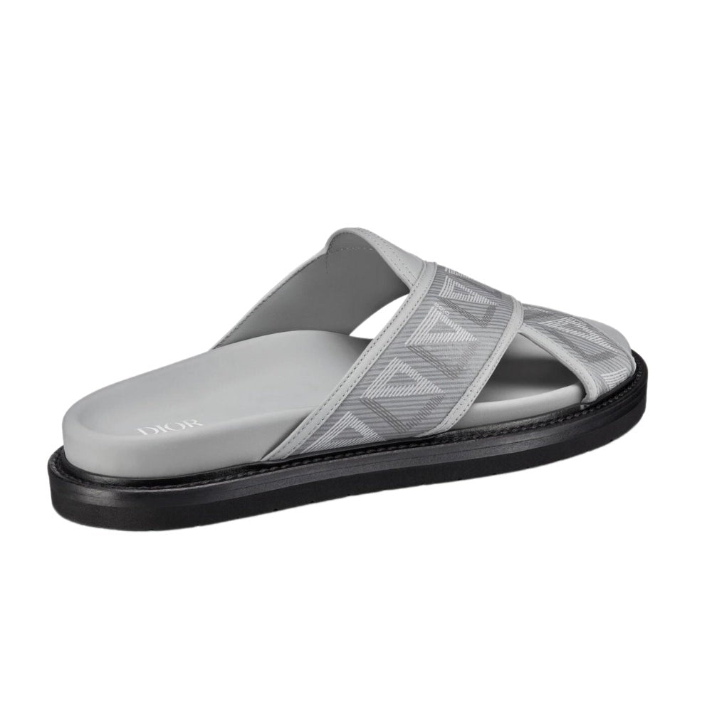 Dior Aqua Sandal 'CD Diamond - Grey' - DUBAI ALL STAR