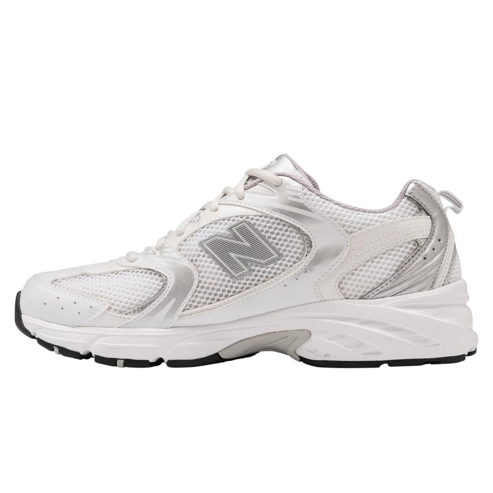 New Balance 530 'white/silver metallic' - Level Sneaker