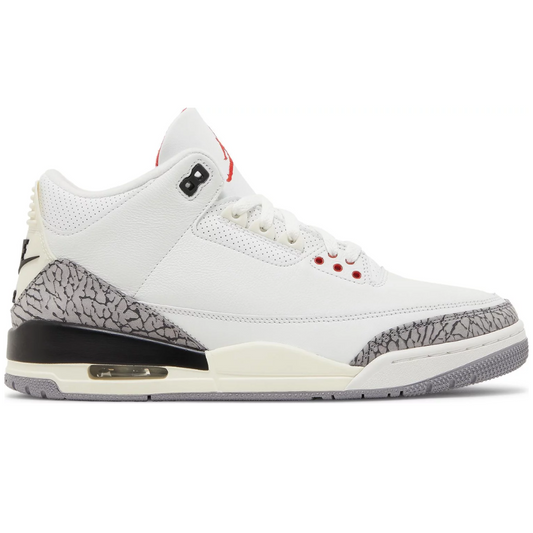 حذاء Nike Air Jordan 3 Retro "أسمنت أبيض مُعاد تصوره"