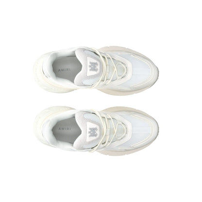 AMIRI  Leather MA Runner Sneakers "White" - DUBAI ALL STAR