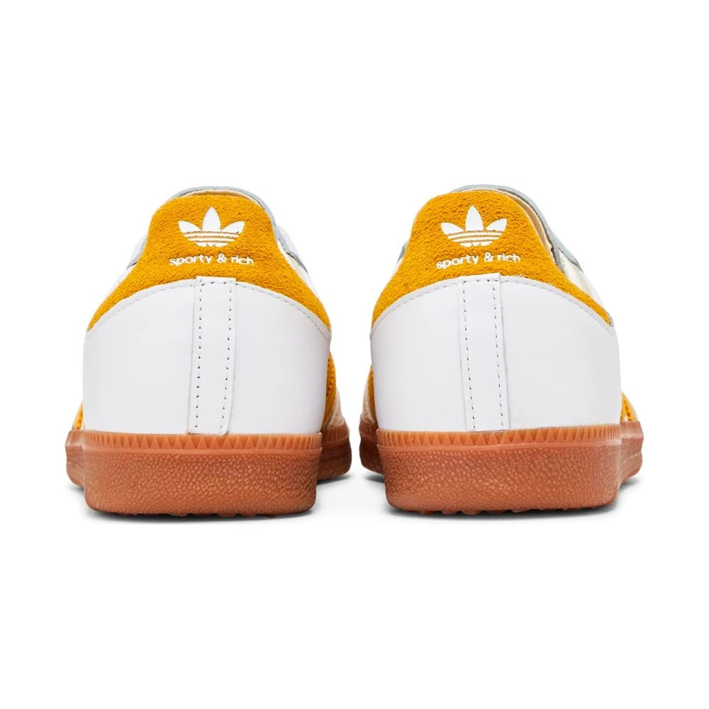 Sporty & Rich x Adidas Samba OG 'White Bold Gold' - DUBAI ALL STAR