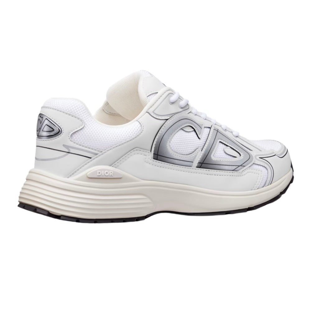 Dior B30 White Mesh And Technical Fabric Low Top Sneakers - DUBAI ALL STAR