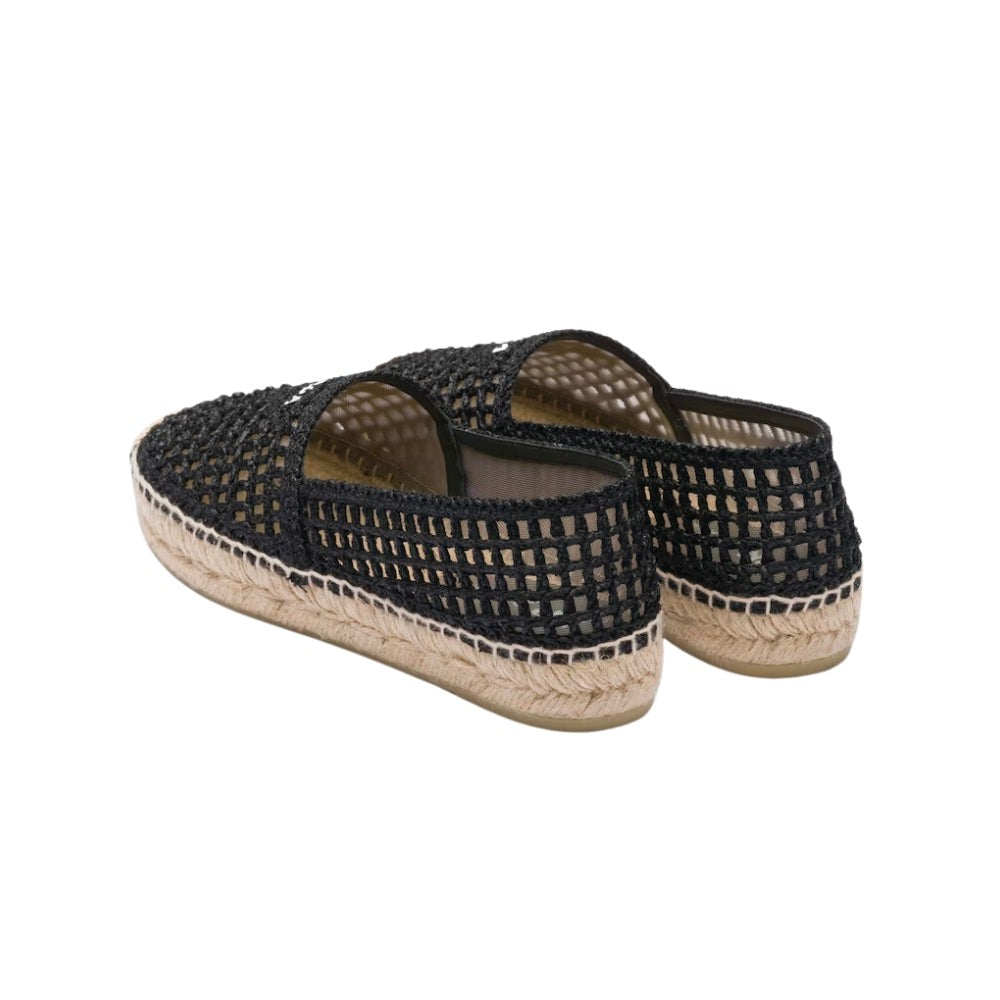 Prada Crochet espadrilles 'Black' - DUBAI ALL STAR