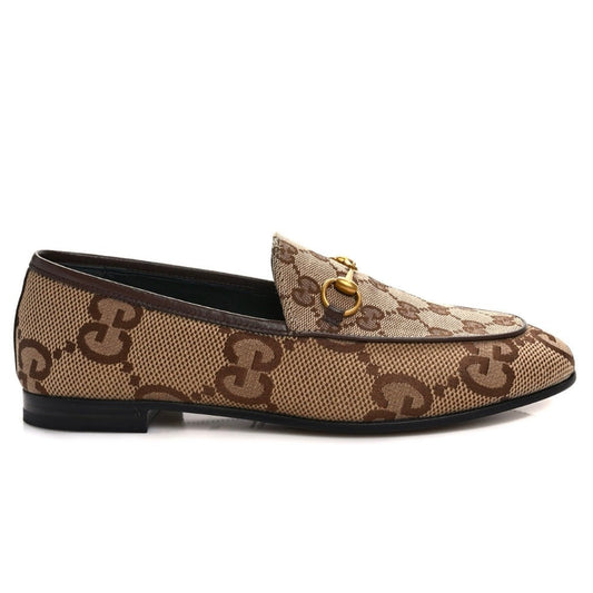 Women's Maxi GG Gucci Jordaan Loafer 'Camel Ebony' - DUBAI ALL STAR