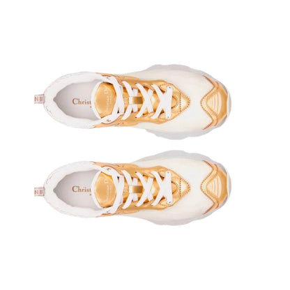 Dior Vibe Sneaker "White Mesh and Gold-Tone" - DUBAI ALL STAR