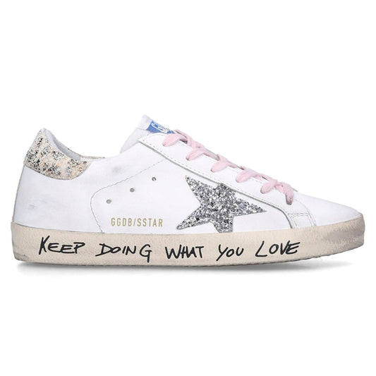 GOLDEN GOOSE  Leather Superstar Sneakers - DUBAI ALL STAR