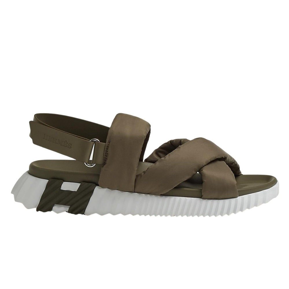 Hermes Electric sandal "Tundra Green" - DUBAI ALL STAR