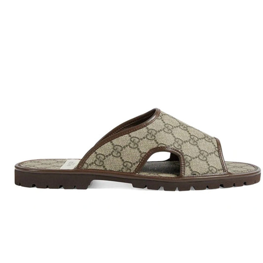 Gucci Men's GG Supreme Slide Sandal - DUBAI ALL STAR