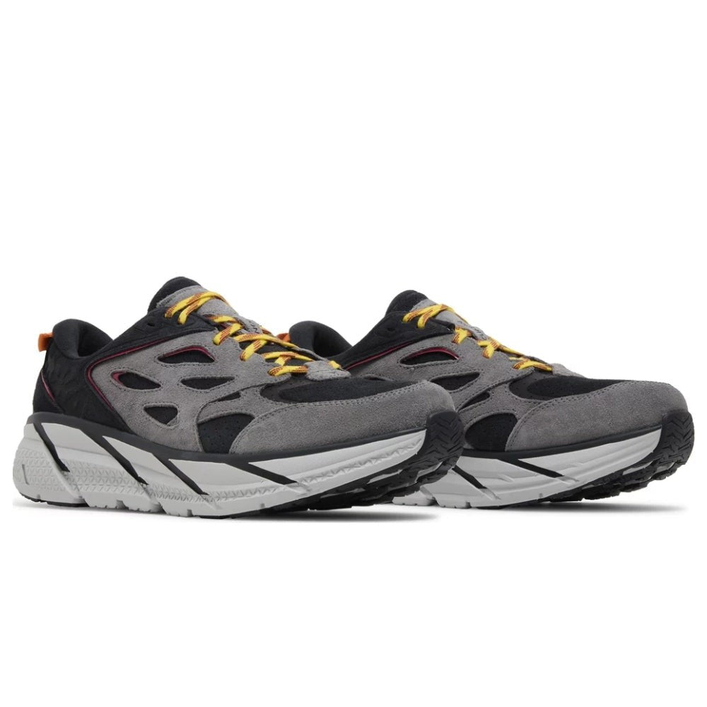 Hoka Clifton L Suede 'Black Lunar Rock' - DUBAI ALL STAR