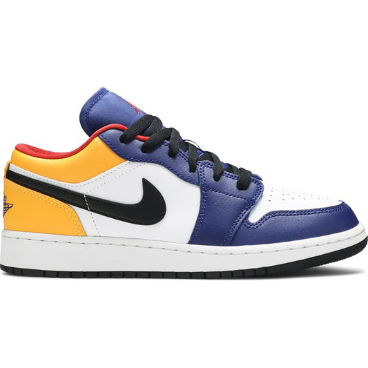 Air Jordan 1 Low GS 'Royal Yellow' - DUBAI ALL STAR