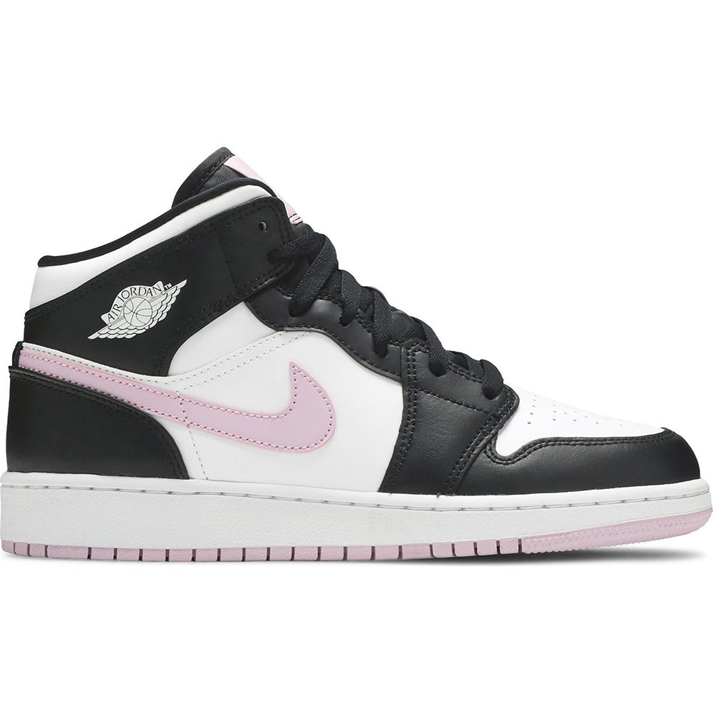 Air Jordan 1 Mid GS 'White Light Arctic Pink' - DUBAI ALL STAR